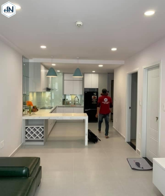 Thiết kế xin phép thi công hoàn thiện và trang trí nội thất căn hộ chung cư dự án SaiGon South 